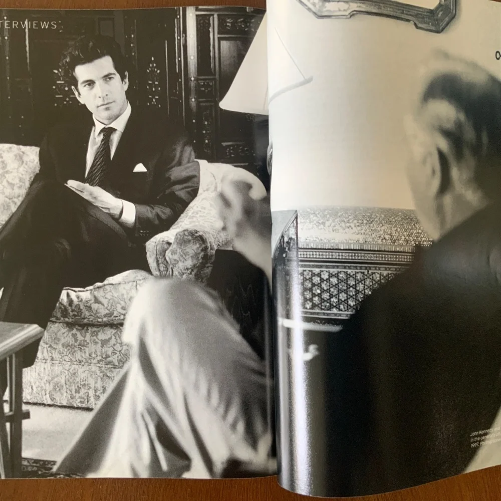 George Magazine John Kennedy – A Tribute – October 1999 - Picture 2 of 3